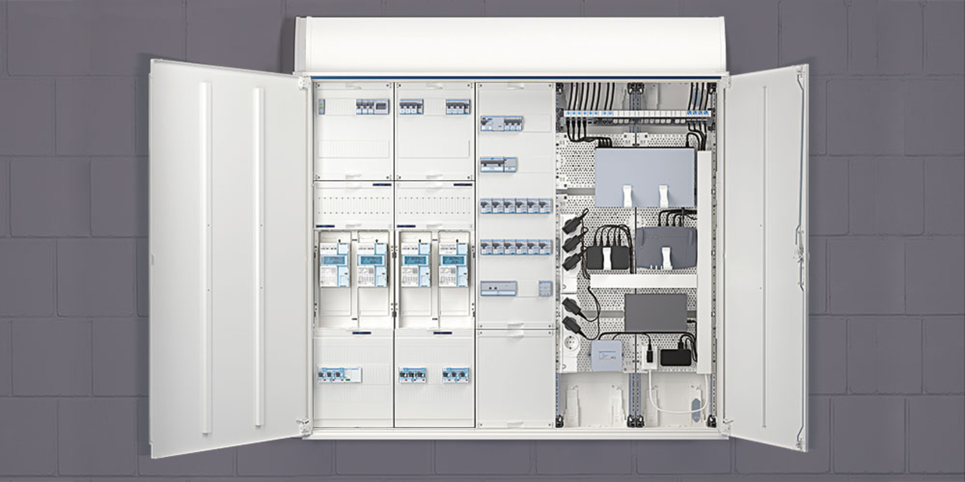 Technikzentrale bei Elektro Schlierf in Kinding