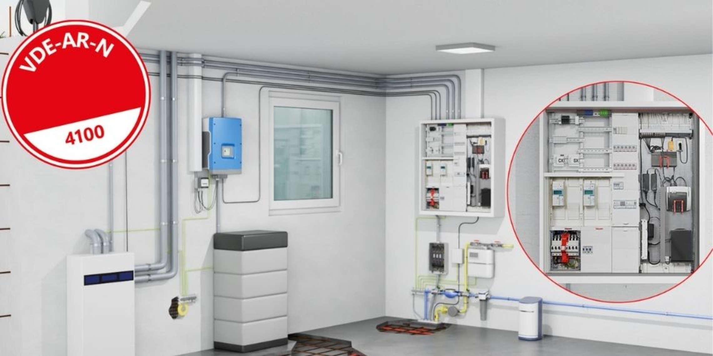 Schutz für Hausanschluss, Zähler, Unterverteilung bei Elektro Schlierf in Kinding